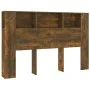 Kopfteilmöbel aus geräucherter Eiche, 160 x 18,5 x 104,5 cm von vidaXL, Kopf- und Fußteile - Ref: Foro24-817273, Preis: 63,89...