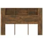 Kopfteilmöbel aus geräucherter Eiche, 160 x 18,5 x 104,5 cm von vidaXL, Kopf- und Fußteile - Ref: Foro24-817273, Preis: 63,89...