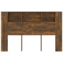Kopfteilmöbel aus geräucherter Eiche, 160 x 18,5 x 104,5 cm von vidaXL, Kopf- und Fußteile - Ref: Foro24-817273, Preis: 64,67...