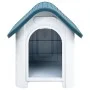 Blaue Hundehütte aus Polypropylen, 59 x 75 x 66 cm von vidaXL, Hundehütten - Ref: Foro24-152225, Preis: 76,01 €, Rabatt: %