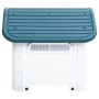 Caseta para perros polipropileno azul 59x75x66 cm de vidaXL, Casetas para perros - Ref: Foro24-152225, Precio: 74,40 €, Descu...