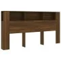 Eichenbrauner Kopfteilschrank 200x18,5x104,5 cm von vidaXL, Kopf- und Fußteile - Ref: Foro24-817281, Preis: 87,18 €, Rabatt: %