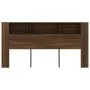 Eichenbrauner Kopfteilschrank 200x18,5x104,5 cm von vidaXL, Kopf- und Fußteile - Ref: Foro24-817281, Preis: 87,18 €, Rabatt: %