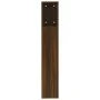 Oak brown headboard cabinet 200x18.5x104.5 cm by vidaXL, Headboards and footboards - Ref: Foro24-817281, Price: 87,01 €, Disc...