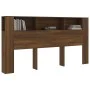 Eichenbrauner Kopfteilschrank 200x18,5x104,5 cm von vidaXL, Kopf- und Fußteile - Ref: Foro24-817281, Preis: 87,18 €, Rabatt: %