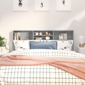 Sonoma gray headboard furniture 180x19x103.5 cm by vidaXL, Headboards and footboards - Ref: Foro24-817256, Price: 68,49 €, Di...