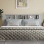 Möbel mit Kopfteil in Sonoma-Grau, 220 x 18,5 x 104,5 cm von vidaXL, Kopf- und Fußteile - Ref: Foro24-817283, Preis: 74,50 €,...