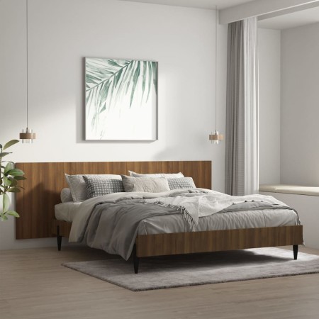 Wandkopfteil aus braunem Eichensperrholz, 240 x 1,5 x 80 cm von vidaXL, Kopf- und Fußteile - Ref: Foro24-816981, Preis: 70,26...