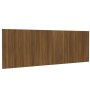 Wandkopfteil aus braunem Eichensperrholz, 240 x 1,5 x 80 cm von vidaXL, Kopf- und Fußteile - Ref: Foro24-816981, Preis: 70,26...