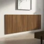 Wandkopfteil aus braunem Eichensperrholz, 240 x 1,5 x 80 cm von vidaXL, Kopf- und Fußteile - Ref: Foro24-816981, Preis: 69,32...