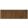 Brown oak plywood wall headboard 240x1.5x80 cm by vidaXL, Headboards and footboards - Ref: Foro24-816981, Price: 70,26 €, Dis...