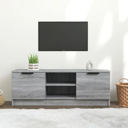 TV-Schrank aus grauem Sonoma-Sperrholz, 102 x 35 x 36,5 cm von vidaXL, TV-Möbel - Ref: Foro24-817133, Preis: 64,72 €, Rabatt: %