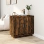 Sideboard aus geräuchertem Eichensperrholz, 80 x 40 x 75 cm von vidaXL, Sideboards - Ref: Foro24-817234, Preis: 80,95 €, Raba...