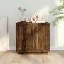 Sideboard aus geräuchertem Eichensperrholz, 80 x 40 x 75 cm von vidaXL, Sideboards - Ref: Foro24-817234, Preis: 79,74 €, Raba...