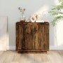 Sideboard aus geräuchertem Eichensperrholz, 80 x 40 x 75 cm von vidaXL, Sideboards - Ref: Foro24-817234, Preis: 80,95 €, Raba...