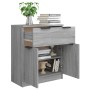 Sonoma grau Sperrholz Anrichte 60x30x70 cm von vidaXL, Sideboards - Ref: Foro24-816992, Preis: 68,16 €, Rabatt: %