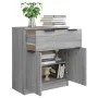 Sonoma grau Sperrholz Anrichte 60x30x70 cm von vidaXL, Sideboards - Ref: Foro24-816992, Preis: 66,83 €, Rabatt: %