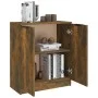 Sideboard aus geräuchertem Eichensperrholz, 60 x 30 x 70 cm von vidaXL, Sideboards - Ref: Foro24-816982, Preis: 59,29 €, Raba...