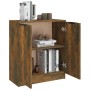 Sideboard aus geräuchertem Eichensperrholz, 60 x 30 x 70 cm von vidaXL, Sideboards - Ref: Foro24-816982, Preis: 60,14 €, Raba...