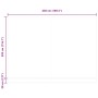 Toldo retráctil aluminio y tela naranja y marrón 4,5x3 m