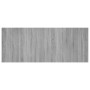 Bettkopfteil aus grauem Sonoma-Sperrholz, 200 x 1,5 x 80 cm von vidaXL, Kopf- und Fußteile - Ref: Foro24-816977, Preis: 60,25...