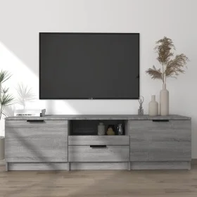 TV-Schrank aus grauem Sonoma-Sperrholz, 140 x 35 x 40 cm von vidaXL, TV-Möbel - Ref: Foro24-817112, Preis: 93,71 €, Rabatt: %