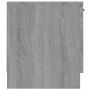 Mueble de TV madera contrachapada gris Sonoma 140x35x40 cm de vidaXL, Muebles TV - Ref: Foro24-817112, Precio: 99,41 €, Descu...
