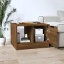 Mesa de centro madera contrachapada roble marrón 50x50x36 cm de vidaXL, Mesas de centro - Ref: Foro24-817077, Precio: 39,87 €...