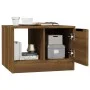 Mesa de centro madera contrachapada roble marrón 50x50x36 cm de vidaXL, Mesas de centro - Ref: Foro24-817077, Precio: 39,87 €...