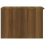 Mesa de centro madera contrachapada roble marrón 50x50x36 cm de vidaXL, Mesas de centro - Ref: Foro24-817077, Precio: 39,87 €...