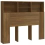 Eichenbraunes Kopfteilmöbel 120x19x103,5 cm von vidaXL, Kopf- und Fußteile - Ref: Foro24-817248, Preis: 61,82 €, Rabatt: %