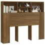 Eichenbraunes Kopfteilmöbel 120x19x103,5 cm von vidaXL, Kopf- und Fußteile - Ref: Foro24-817248, Preis: 61,82 €, Rabatt: %