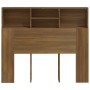 Eichenbraunes Kopfteilmöbel 120x19x103,5 cm von vidaXL, Kopf- und Fußteile - Ref: Foro24-817248, Preis: 62,93 €, Rabatt: %
