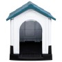 Blaue Hundehütte aus Polypropylen, 57 x 68 x 66 cm von vidaXL, Hundehütten - Ref: Foro24-152227, Preis: 84,98 €, Rabatt: %