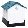 Blaue Hundehütte aus Polypropylen, 57 x 68 x 66 cm von vidaXL, Hundehütten - Ref: Foro24-152227, Preis: 84,98 €, Rabatt: %
