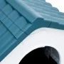 Blaue Hundehütte aus Polypropylen, 57 x 68 x 66 cm von vidaXL, Hundehütten - Ref: Foro24-152227, Preis: 83,60 €, Rabatt: %