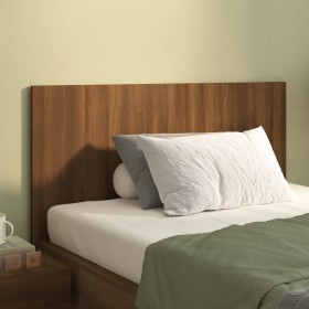 Bettkopfteil aus braunem Eichensperrholz, 120 x 1,5 x 80 cm von vidaXL, Kopf- und Fußteile - Ref: Foro24-816972, Preis: 41,48...