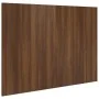 Brown oak plywood bed headboard 120x1.5x80cm by vidaXL, Headboards and footboards - Ref: Foro24-816972, Price: 41,48 €, Disco...