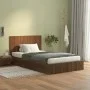 Brown oak plywood bed headboard 120x1.5x80cm by vidaXL, Headboards and footboards - Ref: Foro24-816972, Price: 41,48 €, Disco...