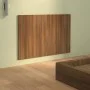 Brown oak plywood bed headboard 120x1.5x80cm by vidaXL, Headboards and footboards - Ref: Foro24-816972, Price: 41,48 €, Disco...