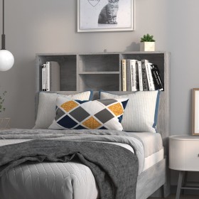Mueble cabecero gris Sonoma 100x19x103,5 cm