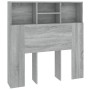 Mueble cabecero gris Sonoma 100x19x103,5 cm de vidaXL, Cabeceros y pies de cama - Ref: Foro24-817244, Precio: 46,86 €, Descue...