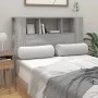 Mueble cabecero gris Sonoma 120x18,5x102,5 cm de vidaXL, Cabeceros y pies de cama - Ref: Foro24-817268, Precio: 56,02 €, Desc...