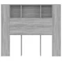 Mueble cabecero gris Sonoma 120x18,5x102,5 cm de vidaXL, Cabeceros y pies de cama - Ref: Foro24-817268, Precio: 56,02 €, Desc...