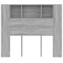 Möbel mit Kopfteil in Sonoma-Grau, 120 x 18,5 x 102,5 cm von vidaXL, Kopf- und Fußteile - Ref: Foro24-817268, Preis: 56,70 €,...