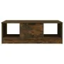 Couchtisch aus geräuchertem Eichenholzwerkstoff, 102 x 50 x 36 cm von vidaXL, Couchtisch - Ref: Foro24-817078, Preis: 62,05 €...