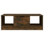 Smoked oak engineered wood coffee table 102x50x36 cm by vidaXL, Coffee table - Ref: Foro24-817078, Price: 62,77 €, Discount: %