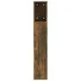 Schrank mit Kopfteil aus geräucherter Eiche, 200 x 18,5 x 104,5 cm von vidaXL, Kopf- und Fußteile - Ref: Foro24-817279, Preis...