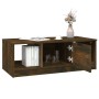 Smoked oak engineered wood coffee table 102x50x36 cm by vidaXL, Coffee table - Ref: Foro24-817078, Price: 62,77 €, Discount: %