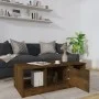 Couchtisch aus geräuchertem Eichenholzwerkstoff, 102 x 50 x 36 cm von vidaXL, Couchtisch - Ref: Foro24-817078, Preis: 62,05 €...